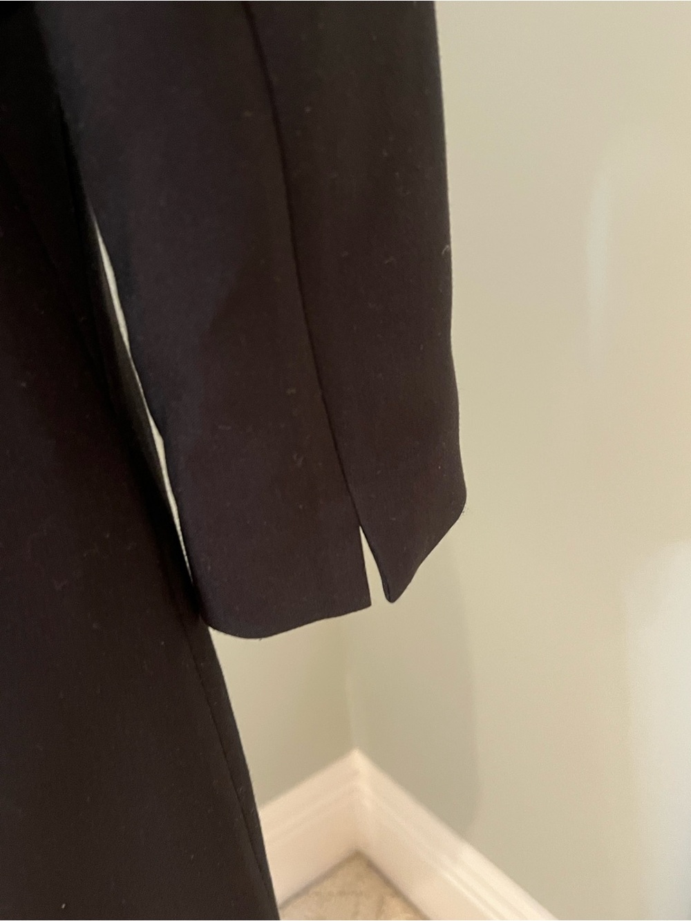 Kate Spade Black A-line Dress w/ Jewel Adorned Collar | Size 4 | Great Condition - Picture 5 of 15